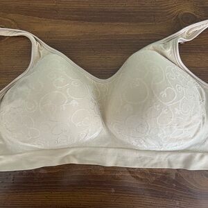 Bali Comfort Revolution Wireless Bra 3X Beige